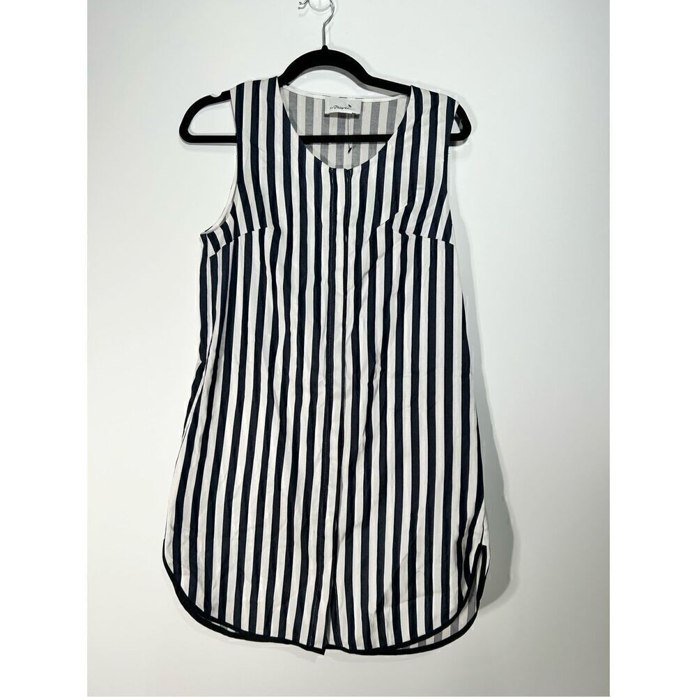3.1 Phillip Lim Dress NavyxBlack(Stripe)